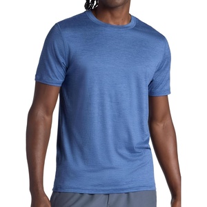 image:imageGaiam Mens Everyday Basic Crewneck Top Standard Fit Stretch Midweight MaterialTrue Navy Heather