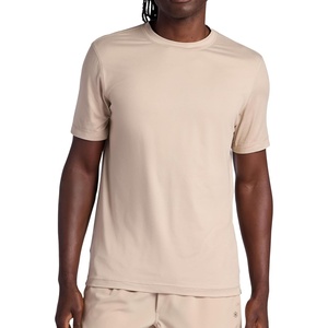 image:imageGaiam Mens Everyday Basic Crewneck Top Standard Fit Stretch Midweight MaterialWhite Pepper