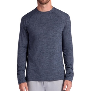image:imageGaiam Mens Long Sleeve Crewneck Top Standard Fit Stretch Midweight MaterialCool Grey Heather  Bliss Balance