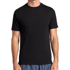 image:imageGaiam Mens Zen Vent Short Sleeve Crewneck TShirt Standard Fit Stretch Midweight MaterialBlack