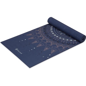 image:imageGaiam Premium Yoga Mat 6mm Thick Print Mat  Premium 6mm thick cushioning for joint support Nonslip print design for yoga Pilates amp floor workoutsHere  Now