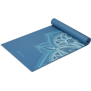 image:imageGaiam Premium Yoga Mat 6mm Thick Print Mat  Premium 6mm thick cushioning for joint support Nonslip print design for yoga Pilates amp floor workoutsIndigo Point
