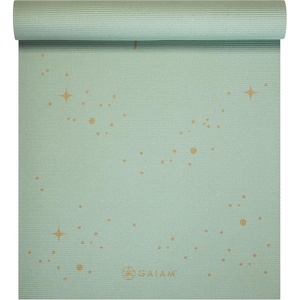image:imageGaiam Premium Yoga Mat 6mm Thick Print Mat  Premium 6mm thick cushioning for joint support Nonslip print design for yoga Pilates amp floor workoutsSupernova SKY