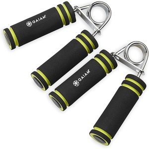 image:imageGaiam Restore Hand Grip 2Pack  Hand Strengthener Grips Foam Handle Medium Resistance for Physical Therapy Arthritis Carpel Tunnel Finger Forearm amp Hand Pain Relief
