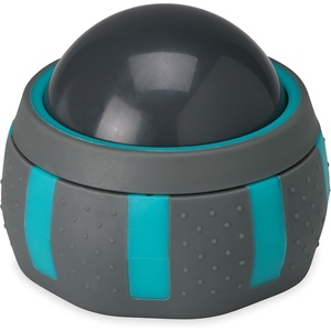image:imageGaiam Restore Rolling Massager SureGrip Black  Ergonomic Roller Ball  Targeted Muscle Joint amp TriggerPoint Recovery  Compact Size  Pre amp PostWorkout Use