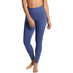 image:imageGaiam Womens Om HighRise Activate 78 Legging Slim Fit 25 Inseam MoistureWickingBlue Indigo