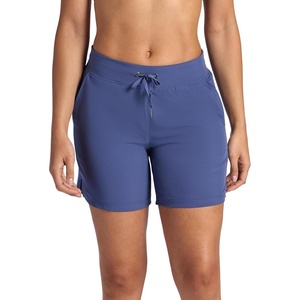 image:imageGaiam Womens Willow Walking Woven 7 Short Standard Fit Stretch Lightweight MaterialBlue Indigo