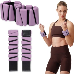 image:imageGaiam Wrist and Ankle Weights Wearable Bracelet to Strengthen Tone amp Sculpt Adjustable Ankle Weights for Women amp Men for Yoga Dance Pilates Barre Cardio Home amp Gym UseDusty Lavender