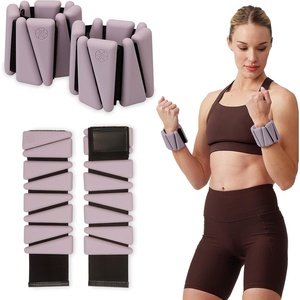 image:imageGaiam Wrist and Ankle Weights Wearable Bracelet to Strengthen Tone amp Sculpt Adjustable Ankle Weights for Women amp Men for Yoga Dance Pilates Barre Cardio Home amp Gym UseDusty Pink