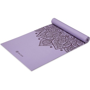image:imageGaiam Yoga Mat  Premium 5mm Print Thick Non Slip Exercise amp Fitness Mat for All Types of Yoga Pilates amp Floor Workouts 68 x 24 x 5mm  Printed Design  Sticky NonSlip Surface  5mm Cushioning  Yoga Pilates amp Floor Workouts  68x24New Lilac Sundial