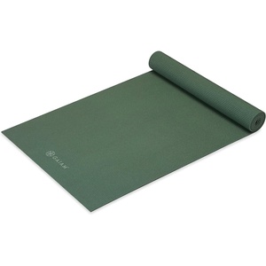 image:imageGaiam Yoga Mat  Premium 5mm Solid Thick Non Slip Exercise amp Fitness Mat for All Types of Yoga Pilates amp Floor Workouts 68 x 24 x 5mm  Premium nonslip mat in solid colors Cushioned support for yoga Pilates amp floor workouts at home or studioSagebrush