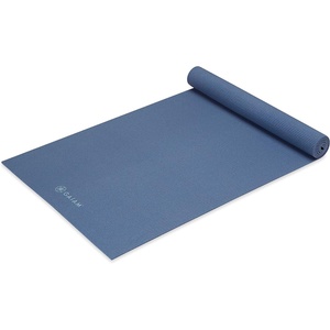 image:imageGaiam Yoga Mat  Premium 5mm Solid Thick Non Slip Exercise amp Fitness Mat for All Types of Yoga Pilates amp Floor Workouts 68 x 24 x 5mm  Premium nonslip mat in solid colors Cushioned support for yoga Pilates amp floor workouts at home or studioHigh Tide