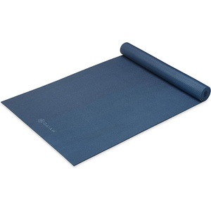image:imageGaiam Yoga Mat  Premium 5mm Solid Thick Non Slip Exercise amp Fitness Mat for All Types of Yoga Pilates amp Floor Workouts 68 x 24 x 5mm  Premium nonslip mat in solid colors Cushioned support for yoga Pilates amp floor workouts at home or studioIndigo Ink