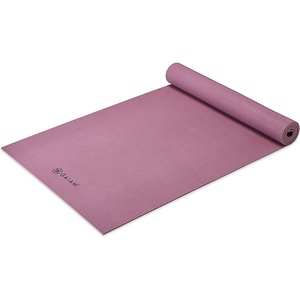 image:imageGaiam Yoga Mat  Premium 5mm Solid Thick Non Slip Exercise amp Fitness Mat for All Types of Yoga Pilates amp Floor Workouts 68 x 24 x 5mm  Premium nonslip mat in solid colors Cushioned support for yoga Pilates amp floor workouts at home or studioRosy Pink