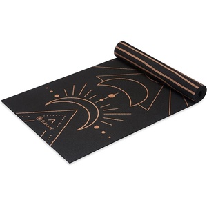 image:imageGaiam Yoga Mat  Premium 6mm Print Reversible Extra Thick Non Slip Exercise amp Fitness Mat for All Types of Yoga Pilates amp Floor Workouts 68 x 24 x 6mm ThickCosmic Energy