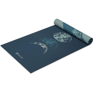 image:imageGaiam Yoga Mat  Premium 6mm Print Reversible Extra Thick Non Slip Exercise amp Fitness Mat for All Types of Yoga Pilates amp Floor Workouts 68 x 24 x 6mm ThickLunar Wave
