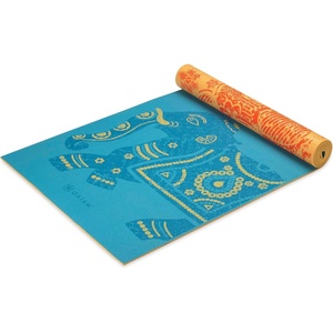 image:imageGaiam Yoga Mat  Premium 6mm Print Reversible Extra Thick Non Slip Exercise amp Fitness Mat for All Types of Yoga Pilates amp Floor Workouts 68 x 24 x 6mm ThickElephant