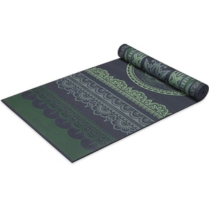 image:imageGaiam Yoga Mat  Premium 6mm Print Reversible Extra Thick Non Slip Exercise amp Fitness Mat for All Types of Yoga Pilates amp Floor Workouts 68 x 24 x 6mm ThickBoho Folk