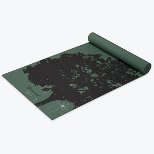 image:imageGaiam Yoga Mat Classic Print 4mm NonSlip Mat  Lightweight 4mm print yoga mat with nonslip grip Ideal for yoga Pilates amp floor workouts at home or studioLuminary