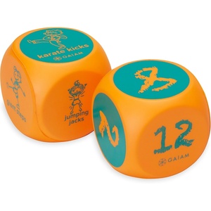 image:imageKidnasium Exercise Dice amp Activity Coins Soft Foam 6Sided Movement Dice Fun Educational Classroom Gym Learning Game for Active Boys amp Girls Ages 4 and UpExercise Dice