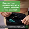 image:imageGaiam Altitude Waist Pack  Storage Belt Bag for Women And Men  Adjustable Belt With Lightweight Pouch For Storing EssentialsBlack