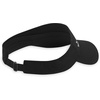image:imageGaiam Classic Fitness Sun Visor MoistureWicking Women Black  OpenTop Design  QuickDry Sweatband  Adjustable Closure  Golf Tennis amp Running  MoistureWicking  Women