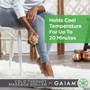 image:imageGaiam Cold Therapy Massage Roller Ergonomic Grip Black  Cold Therapy Roller  Targeted Muscle Recovery Soreness amp Inflammation Relief  Ergonomic Grip  Compact amp Portable