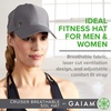 image:imageGaiam Cruiser Breathable Baseball Cap Ponytail Women  Lightweight amp Breathable  Ponytail Hole  Adjustable Fit  Running Hiking amp Workouts  Womens CapDusk