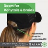 image:imageGaiam Cruiser Breathable Baseball Cap Ponytail Women  Lightweight amp Breathable  Ponytail Hole  Adjustable Fit  Running Hiking amp Workouts  Womens CapDusk
