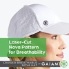 image:imageGaiam Cruiser Breathable Baseball Cap Ponytail Women  Lightweight amp Breathable  Ponytail Hole  Adjustable Fit  Running Hiking amp Workouts  Womens CapBlack
