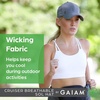 image:imageGaiam Cruiser Breathable Baseball Cap Ponytail Women  Lightweight amp Breathable  Ponytail Hole  Adjustable Fit  Running Hiking amp Workouts  Womens CapBlush