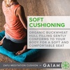 image:imageGaiam Ergonomic BuckwheatBlack  Zafu