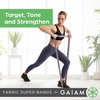image:imageGaiam Fabric Resistance Bands 3Pack LightMediumHeavy  NonSlip Fabric Construction  Lower Body Glutes amp Hip Strength  Light Medium amp Heavy Resistance  Machine Washable