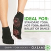 image:imageGaiam Grippy Yoga Socks for Women amp Men  Full Toe Non Slip Sticky Grip Accessories for Yoga Barre Pilates Dance Ballet