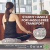 image:imageGaiam Meditation Cushion Crescent Zafu Style Yoga Pillow