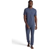 image:imageGaiam Mens Bliss Balance Short Sleeve Henley TopCool Grey