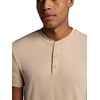 image:imageGaiam Mens Bliss Balance Short Sleeve Henley TopWhite Pepper