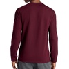 image:imageGaiam Mens Cozy amp Cool Long Sleeve Crewneck Top Standard Fit Stretch Midweight Micro Waffle Jacquard MaterialPort Royale