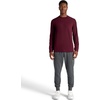 image:imageGaiam Mens Cozy amp Cool Long Sleeve Crewneck Top Standard Fit Stretch Midweight Micro Waffle Jacquard MaterialPort Royale