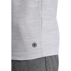 image:imageGaiam Mens Cozy amp Cool Long Sleeve Crewneck Top Standard Fit Stretch Midweight Micro Waffle Jacquard MaterialSleet Heather