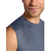 image:imageGaiam Mens Everyday Basic Muscle Tank Top Standard Fit Stretch Midweight MaterialCool Grey Heather