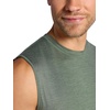 image:imageGaiam Mens Everyday Basic Muscle Tank Top Standard Fit Stretch Midweight MaterialDuck Green Heather