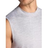 image:imageGaiam Mens Everyday Basic Muscle Tank Top Standard Fit Stretch Midweight MaterialSleet Heather