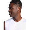 image:imageGaiam Mens Everyday Basic Muscle Tank Top Standard Fit Stretch Midweight MaterialStark White