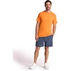 image:imageGaiam Mens Everyday Basic Raglan Top Standard Fit Stretch Midweight Jersey MaterialPersimmon Orange