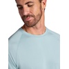 image:imageGaiam Mens Everyday Basic Raglan Top Standard Fit Stretch Midweight Jersey MaterialSlate