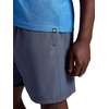 image:imageGaiam Mens Everyday Basic VNeck Top Standard Fit Stretch Midweight MaterialFederal Blue Heather
