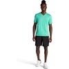 image:imageGaiam Mens Everyday Basic VNeck Top Standard Fit Stretch Midweight MaterialFuture Teal Heather