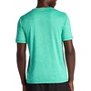 image:imageGaiam Mens Everyday Basic VNeck Top Standard Fit Stretch Midweight MaterialFuture Teal Heather