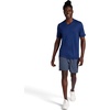 image:imageGaiam Mens Everyday Basic VNeck Top Standard Fit Stretch Midweight MaterialMedieval Blue Heather